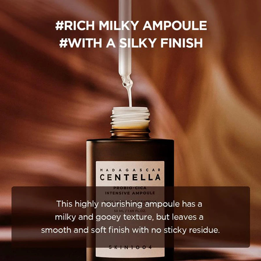 SKIN1004 Madagascar Centella Asiatica Essence Moisturizing Niacinamide Effective for Skin Care Probio-Cica Ampoule 95 ml