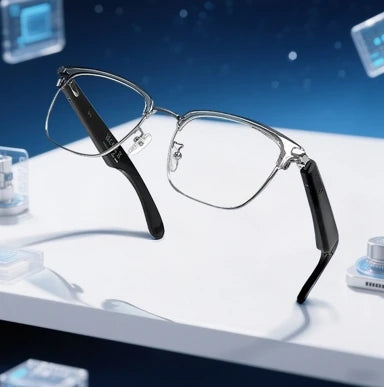 GT-33 Smart audio translation glasses with Bluetooth 5.3 headphones call noise reduction ultra long standby unisex