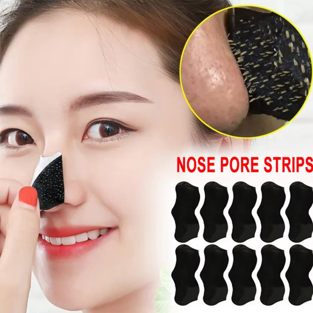 Deep Cleansing Blackhead Nose Strips Acne Treatment Facial Dot Stickers Nasal Spot Mask for Blackhead Removal - Dropshopping