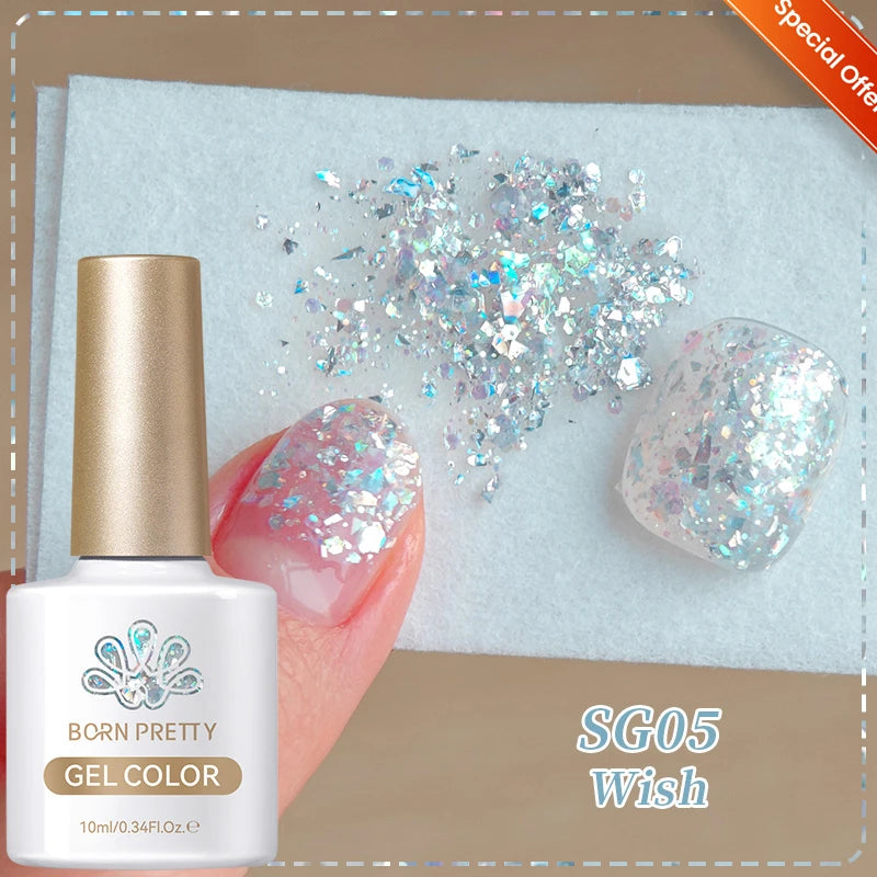 BORN PRETTY 10ml HEMA TPO FREE Mint Chocolate Cat Magnetic Gel Nail Polish Sumer Colored Ultra Shine Soak Off UV Gel Nail Art