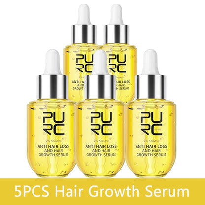 PURC Hair Growth Serum Thicker & Fuller Hair Regrowth Oil Thinning Loss Treatment Hair Growth Products for Men Women Hair Care