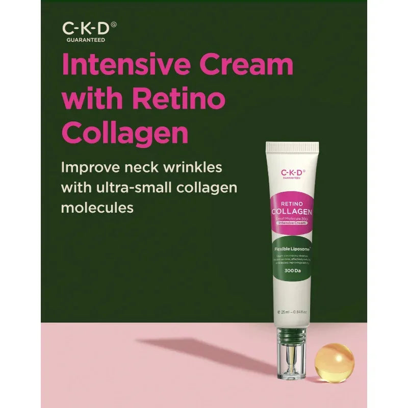 CKD Retinol Collagen Cream: Intensive Anti-Aging Treatment for Wrinkles & Firming 25ml