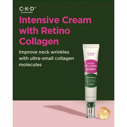 CKD Retinol Collagen Cream: Intensive Anti-Aging Treatment for Wrinkles & Firming 25ml