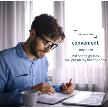 Xiaomi Smart Glasses Wireless Multi Functional Music Phone Calls Bluetooth Navigation Voice Man Woman Anti Blue Light Sunglasses