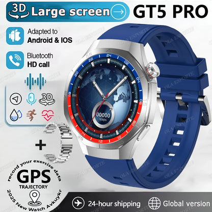 New Men Smart Watch 300mAh Large Battery HD AMOLED Screen Call Smartwatch Women Multiple Sports Modes Waterproof Sports Watches