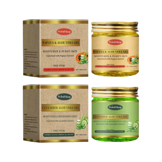 Aloe Vera Soothing Gel Deep Moisturizing Sunburn Repairing Improve Acne Relieve Redness Sensitive Skin Hydrating Facial Cream