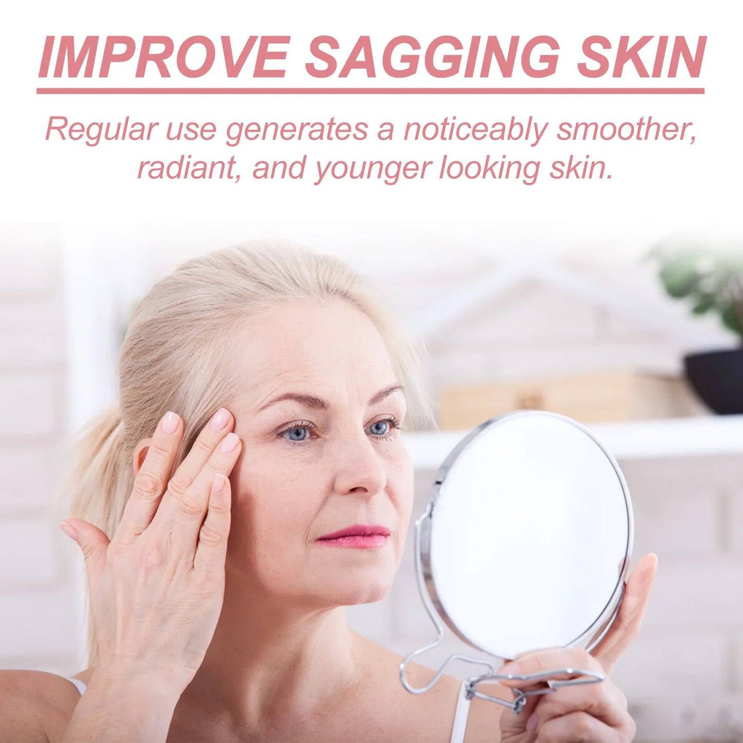 EELHOE 5 in 1 Face Serum Anti-Wrinkle Collagen Boost Fade Dark Spots Remover Whiten Skin Moisturizing Face Pore Shrinking Serum