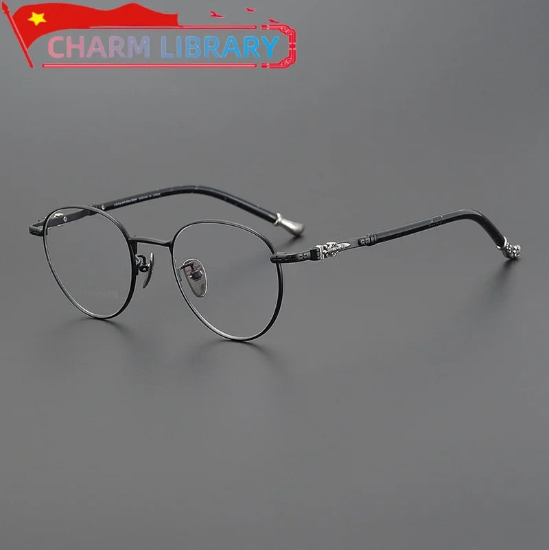 Eyeglass Frame For Men Titanium Acetate Designer Luxury Brand Women Myopia Reading Titanium Eyeglasses Prescription Eyewear