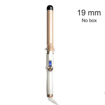 2025 New Electric Hair Curler with LCD Screen Digital Curling Iron Hair Curlers Irons 19-38mm Professional Curling Iron Curler