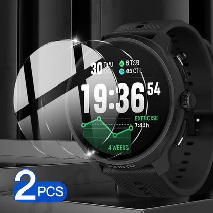 9H Premium Tempered Glass for Suunto Race 2 Smart Watch Clear HD Glass Screen Protector Film for Suunto Race 2 Accessories