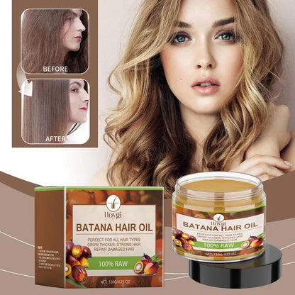 120g Natural Batana Oil For Healthy Hair Treatment Oil Natural Promotes Hair Wellness For Men Women Reduce Hair Break