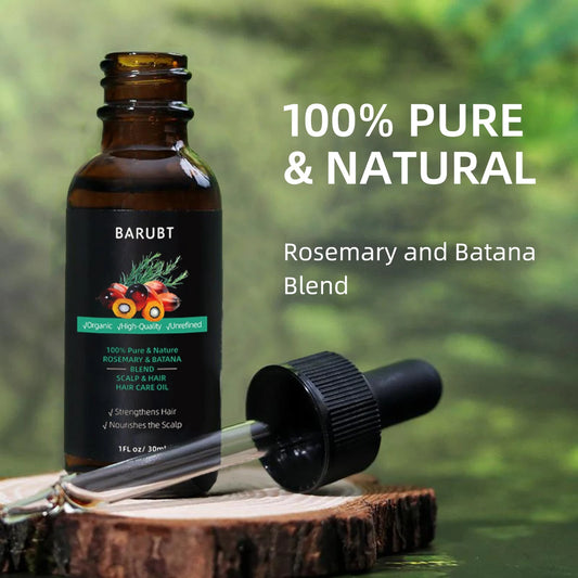 BARUBT hair essential oil contains rosemary Bettana extract to improve frizzy strong hair essential oil