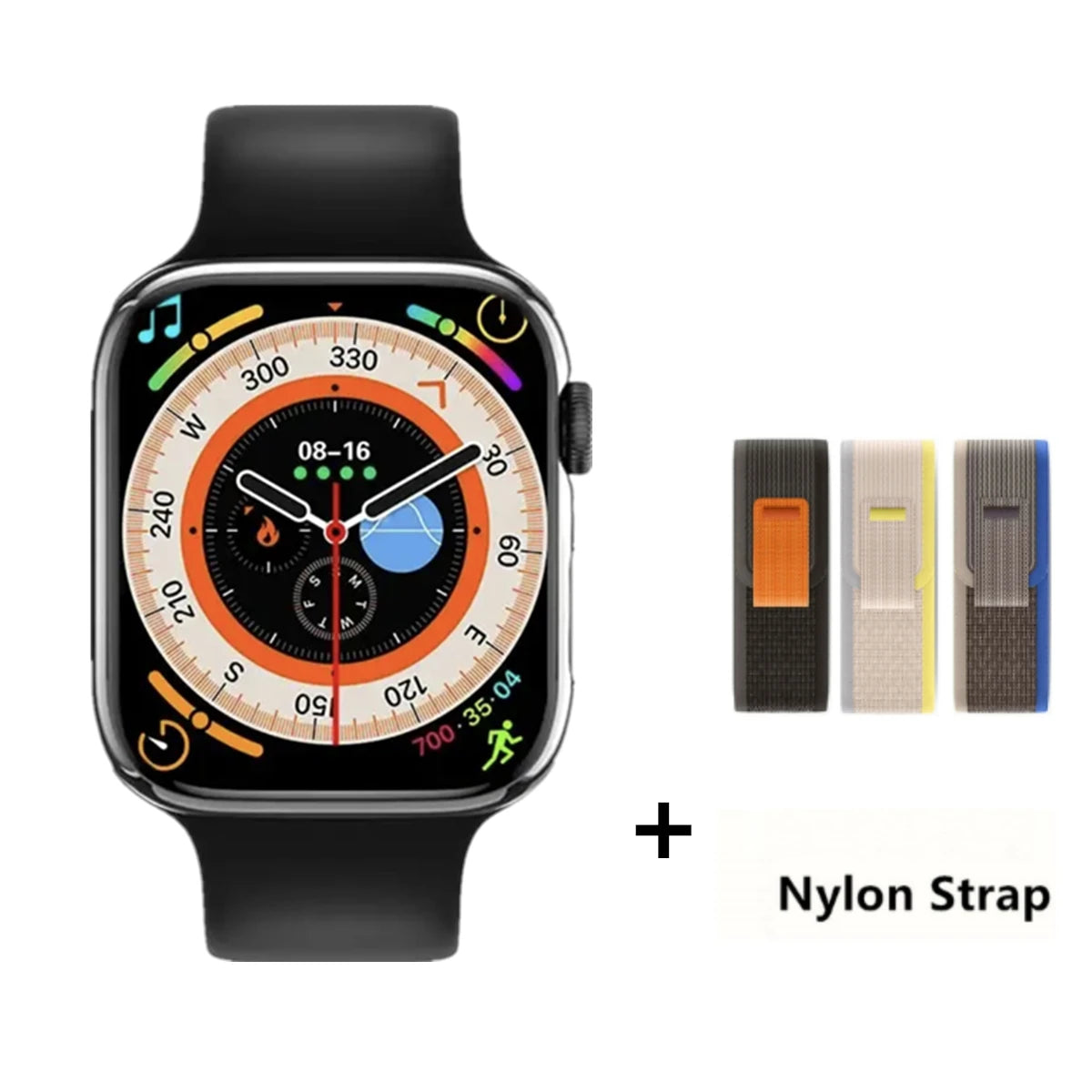 NEW Watch 10 Smart Watch Men Body Temperature BT Call NFC Always on Display GPS Sport Watches Smartwatch For iPhone Android