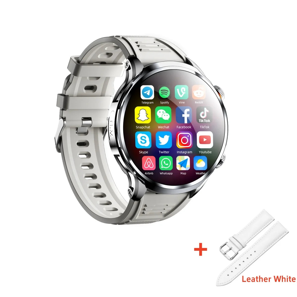 4G/5G Call Smart Watch GPS WIFI High Definition Shooting 98% Adobe RGB Video Call NFC 3D positioning navigation 128GB Smartwatch
