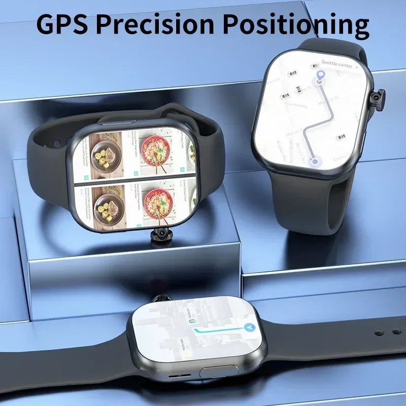 Premium VP19 Smartwatch Android IOS Supported 4G Full Network WiFi Independent SIM Card Rotating Camera GPS Google Play