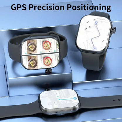 Premium VP19 Smartwatch Android IOS Supported 4G Full Network WiFi Independent SIM Card Rotating Camera GPS Google Play