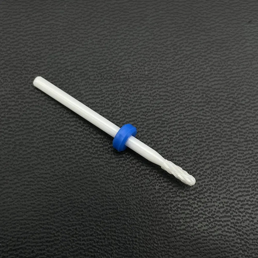 1pcs Ceramic Nail Drill Bits Rotary Cutter Clean Apparatus for Manicure Nail Milling Machine Accessories Remove Nail Gel Tools