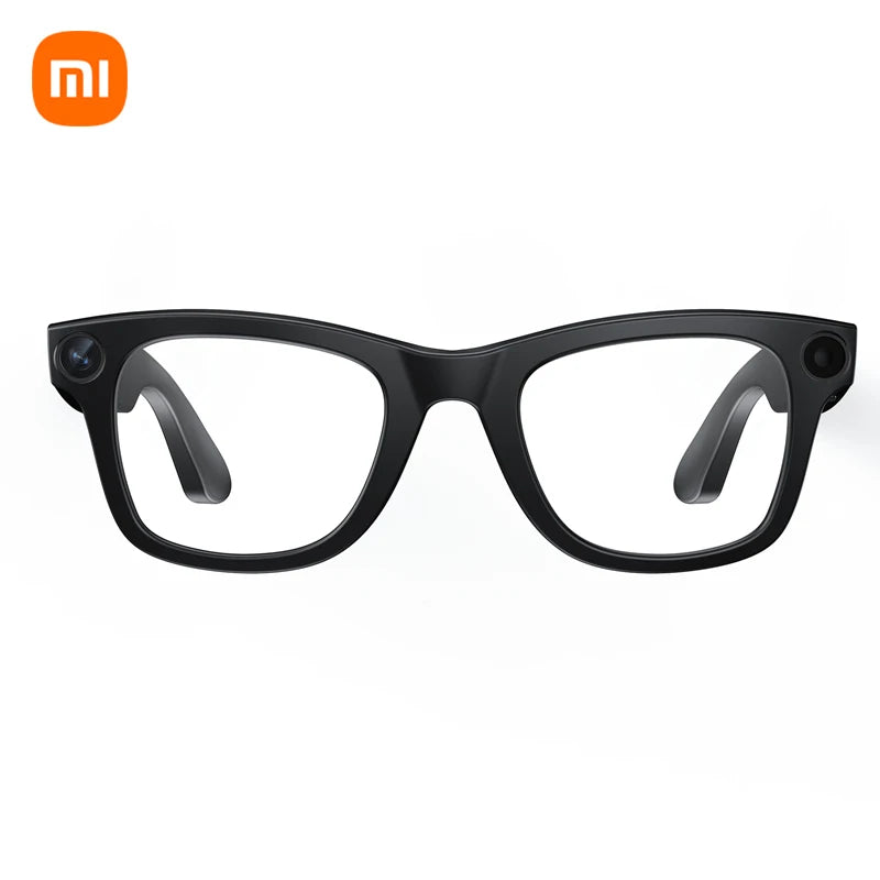 Xiaomi MIJIA HD Camera AI Smart Glasses Call Play Video Audio Recording Noise Reduction Headset Touch Bluetooth Sunglasses 2025