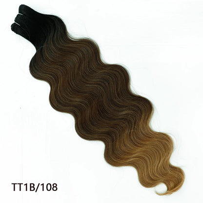 Magicae 30Inches Brown 12# M816# Sliver White Ombre Blond 613 Ombre 27# Body Wave High Temperature Synthetic Hair Extensions