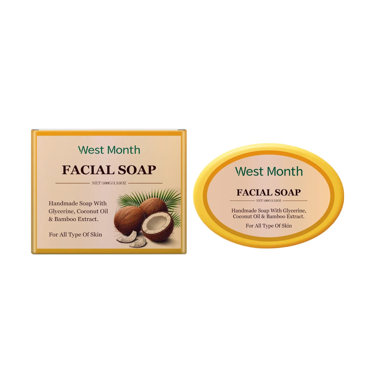 Acne Remover Soap Cleansing Oil Control Shrink Pores Brightening Smoothing Glow Moisturizing Anti Blackhead Pimples Facial Soap