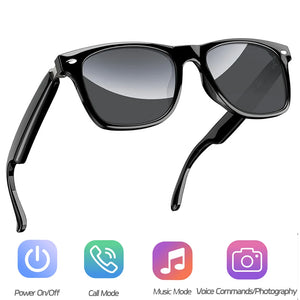IUTECH Smart Glasses Bluetooth Call Smart Sunglasses Outdoor Travel Runing Fishing Cycling Smart Sunglasses for Men Women