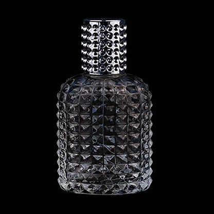 30/50Ml pineapple bottle perfume bottle glass spray bottle cosmetic spray sub-bottle grid empty bottle
