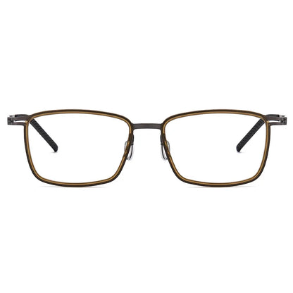 Linde Replica Classic Circular Frame Eyeglasses Prescription Titanium Alloy Eyewear Comfortable Reading Myopia Glasses 698009
