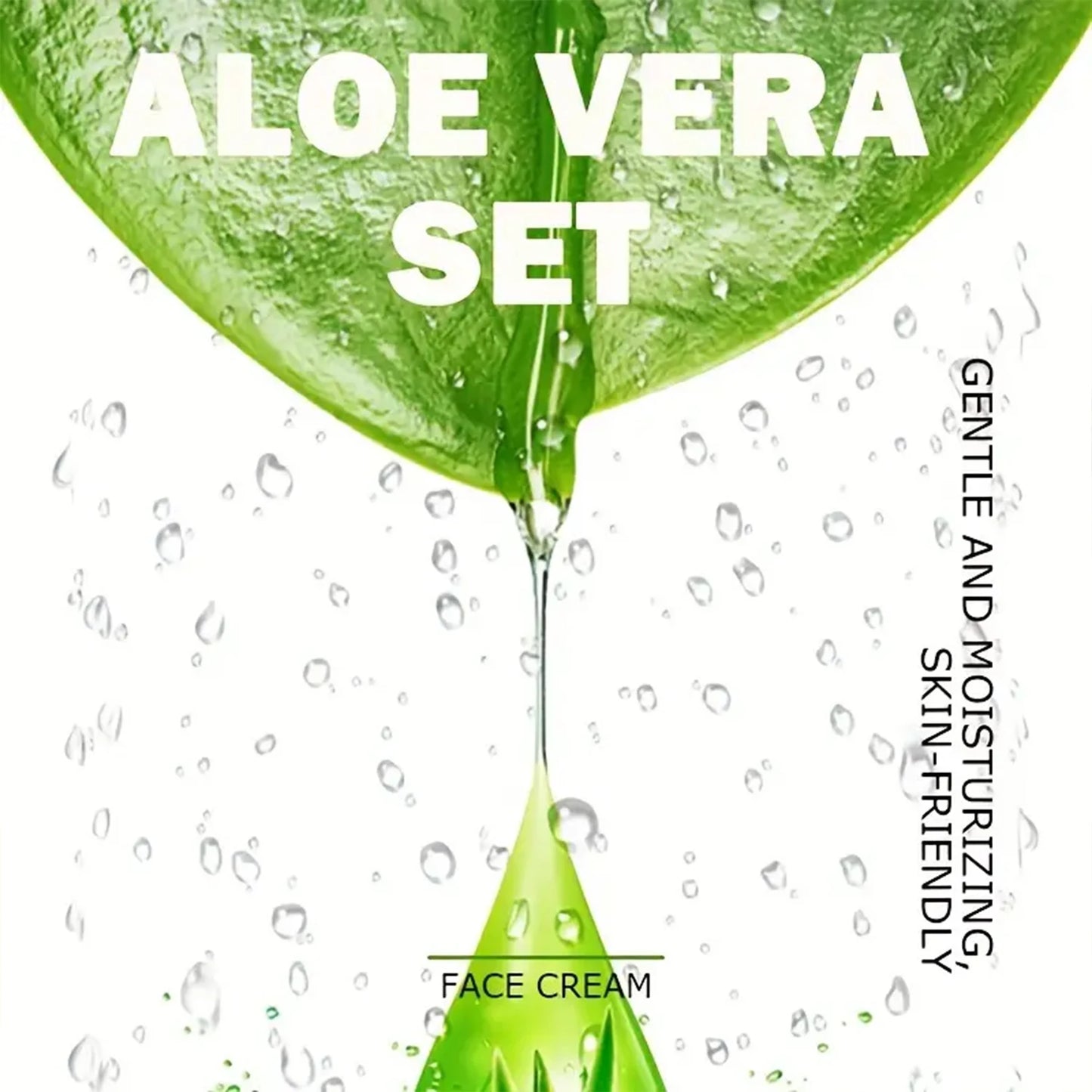 45g Aloe Vera Facial Firming Cream, Natural Aloe Vera Essence, Gentle and Skin Friendly, Effectively Diminishes Fine Lines, Firms Skin, Moisturizes Skin,