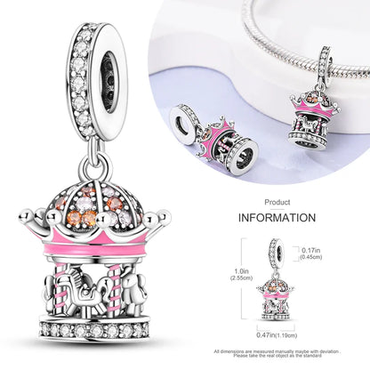 Hot Sale 925 Silver Charms Beads Perfume Animal Butterfly Pendants Fit Original Bracelet DIY Jewelry