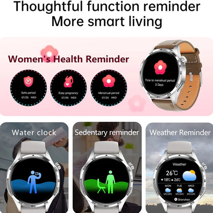 Watch 5 PRO Smart Watch Men Watch 5 AMOLED HD Screen Bluetooth Call GPS Trajectory NFC Heart Rate Compass SmartWatches 2024 New