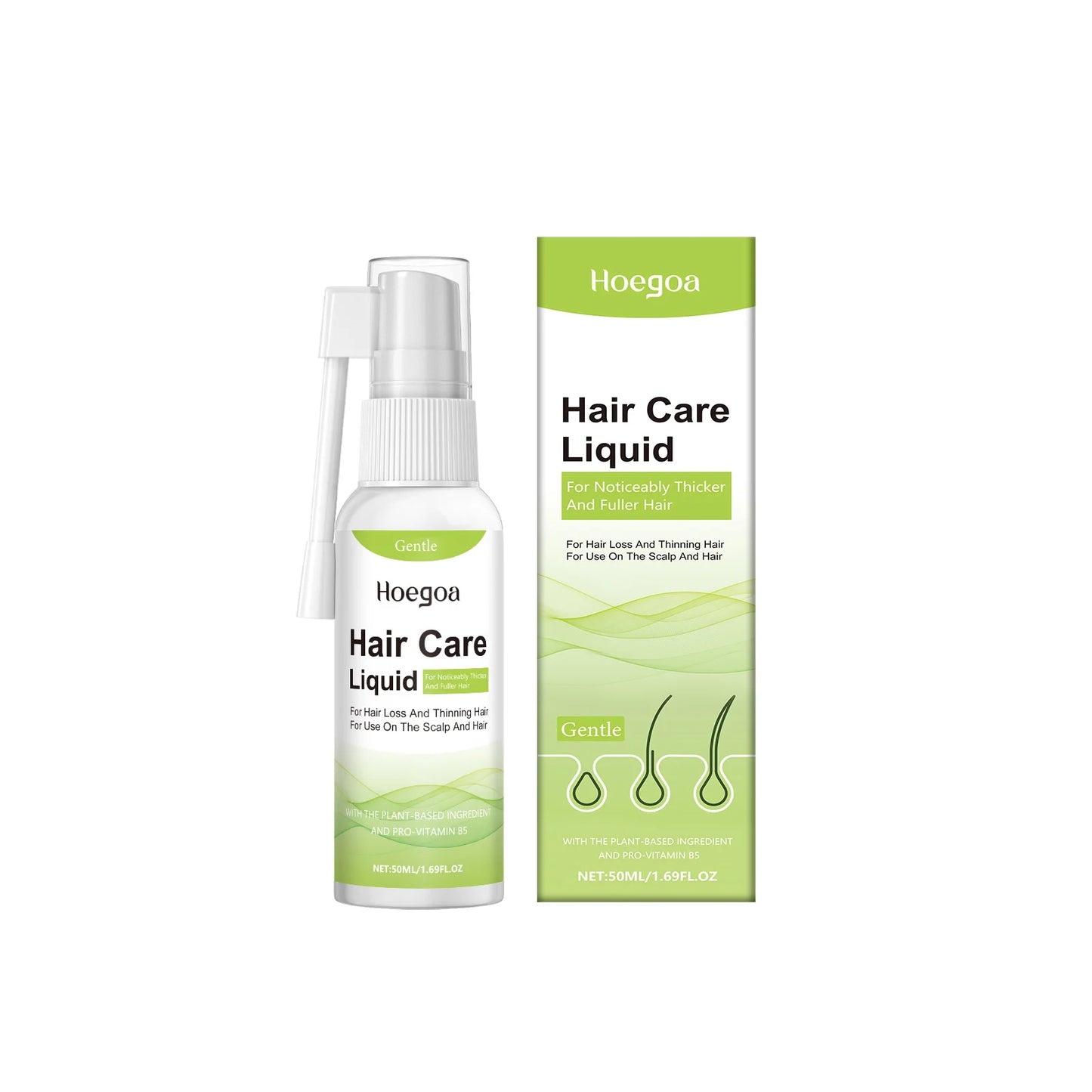 Hair Growth Spray Regrowth Prevent Hair Loss Anti Baldness Strengthen Roots Repair Damaged Improve Dry Curly Hair Growing Serum