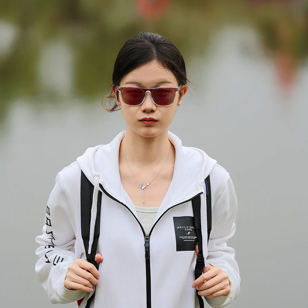 KAROS Polarized Sunglasses For Men Women Square Oversized Anti Glare Driving Eyewear Mirror Sun Glasses Women UV400 Goggles YZ20