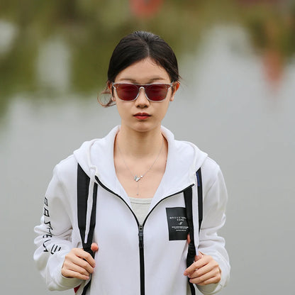 KAROS Polarized Sunglasses For Men Women Square Oversized Anti Glare Driving Eyewear Mirror Sun Glasses Women UV400 Goggles YZ20