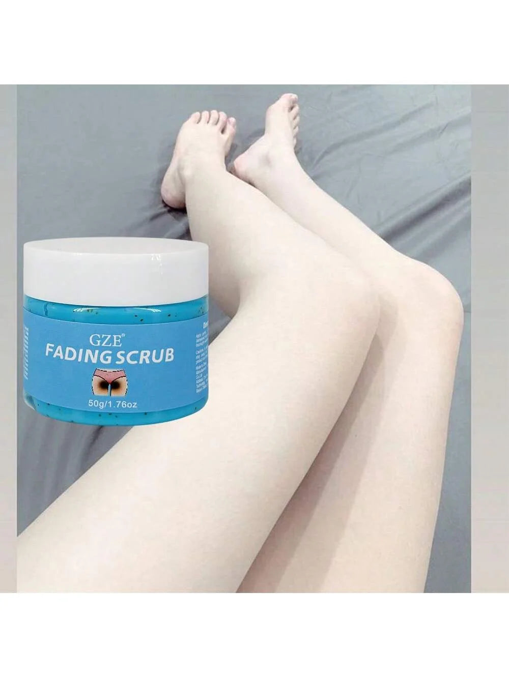 GZE Fading Scrub Soft Summer Cleansing For All Skin Types Moisturizing Hydrating For Intimate Area Private Parts, Underarms