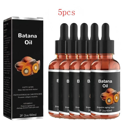 Natural Pure Batana Oil for Hair Growth Organic Hair Oil Promotes Healthy Hair Growth Strengthens Black Hair Nourishing 1/3/5pcs