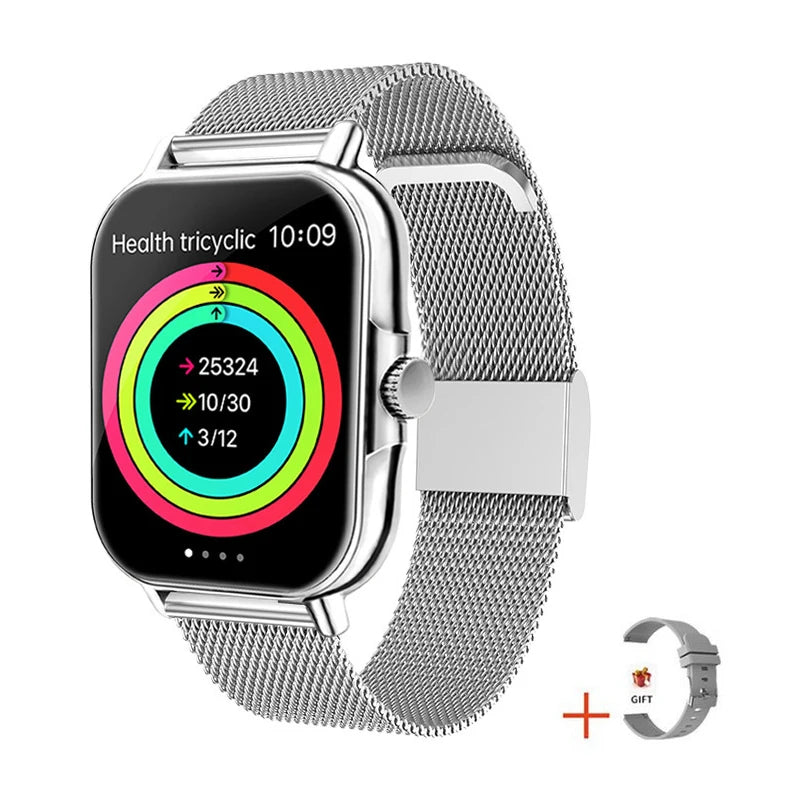 2025 2.01'' Smart Watch Bluetooth Call Play Music Smartwatch Fitness Clock Digital Sport Waterproof Watches for Xiaomi Men Women