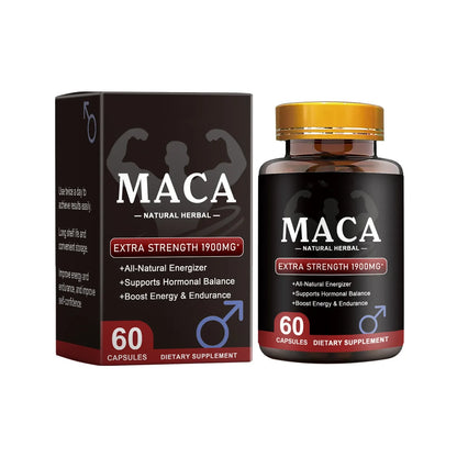 Original Maca Capsules Ashwagandha Tablet Pen-is Enlargement Energy Supplement Increase Size, Erection Pills for Men