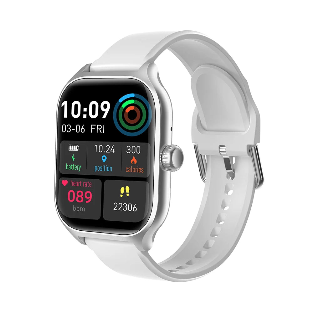 2024 Bluetooth Answer Call Smart Watch Men 1.73 inch Full Touch Fitness Tracker Waterproof Sport Smartwatch Women PK GTS4 Pro