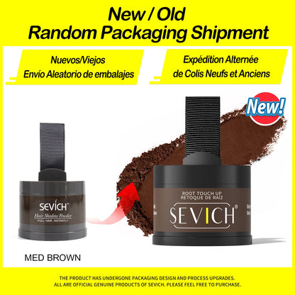 Sevich Hairline Powder 4g Hairline Shadow Powder Makeup Hair Concealer Natural Cover Unisex Hair Loss Product