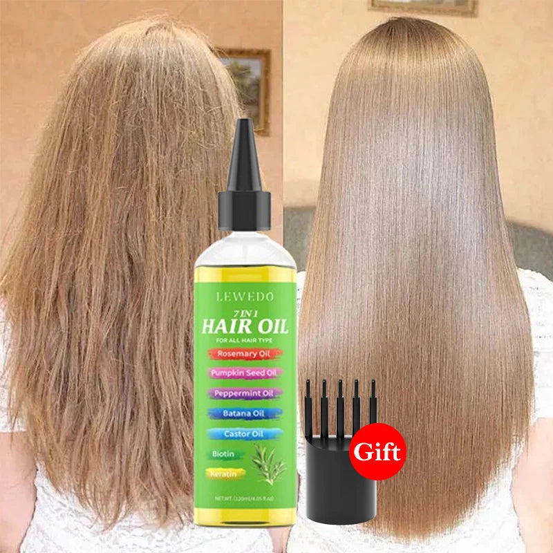 120ml Hair Essential Oil Hair Care Oil For Dry Damaged Hair Repair Prevent Hair Loss Smooth Hairs Nourish Care Anti Hair Break