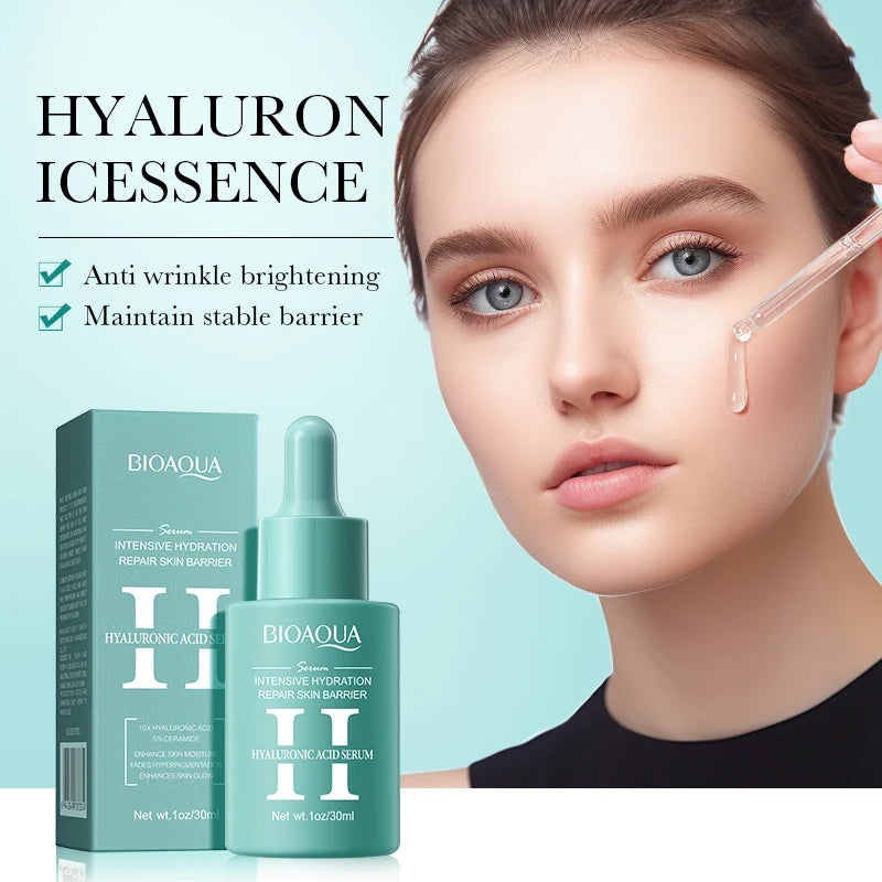 BIOAQUA Retinol Vitamin C Hyaluronic Acid Serum for Face Moisturizing Whitening Anti Wrinkles Facial Essence Face Skin Care