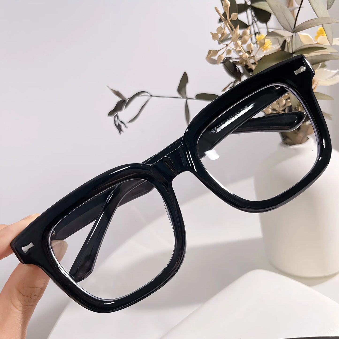 Big Face Glasses Frame 160mm Thick Frame Men Women Large Size Eyeglasses Frame Optical Prescription Glasses