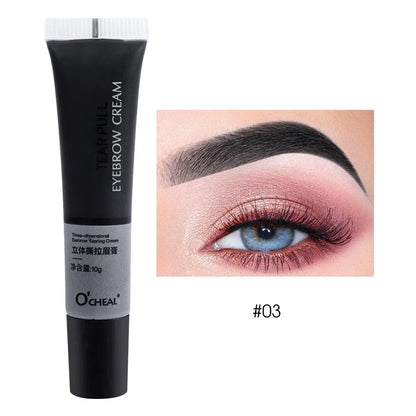 Waterproof Peel Off Eyebrow Gel Semi-Permanent Matte Eye Brow Tattoo Tint Dye Eyebrow Enhancer Cream Make Up Cosmetics화장품