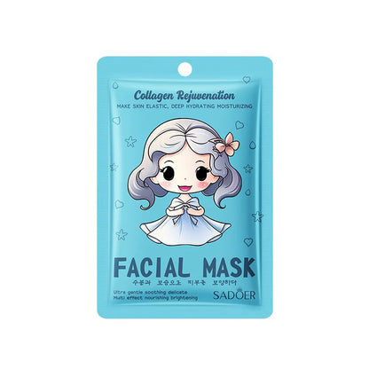 Astaxanthin 6pcs Skin Care Face Mask Korean Collagen Stuff Serum Biodance Skincare Accessories Aloe Vera Original Gel Pack Masks