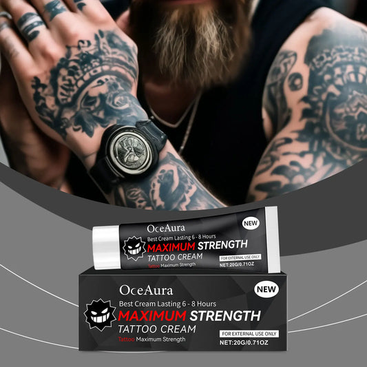 20g Maximum Strength Tattoo Aftercare Cream Moisturizing Skin Barrier Repair Care Aloe Vera Calming Gel Tattoo Soothing Cream