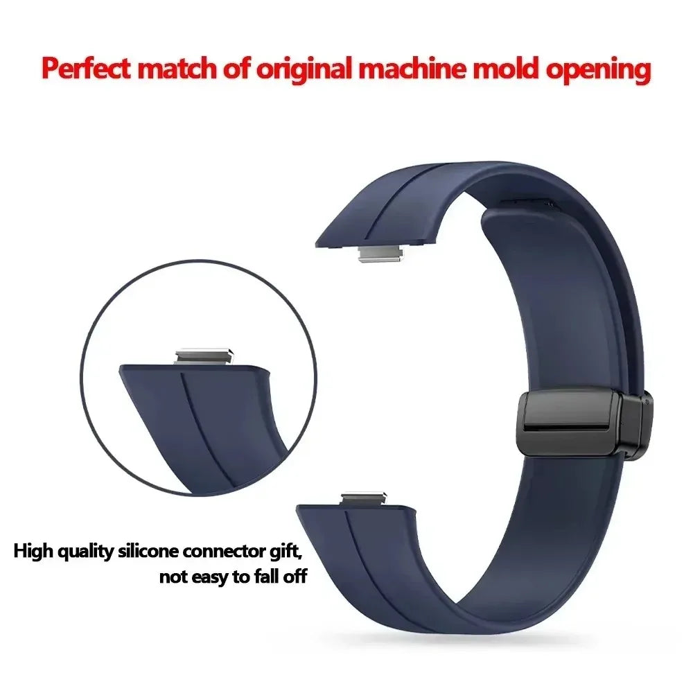 Silicone Strap for Huawei Watch Fit 4 3 Smartwatch Magnetic Comfortable Breathable Wristband Huawei Watch Fit 4 Pro Accessories