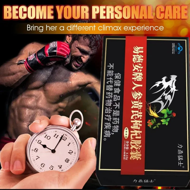 Natural Maca Ginseng Tablet Supplements For Men