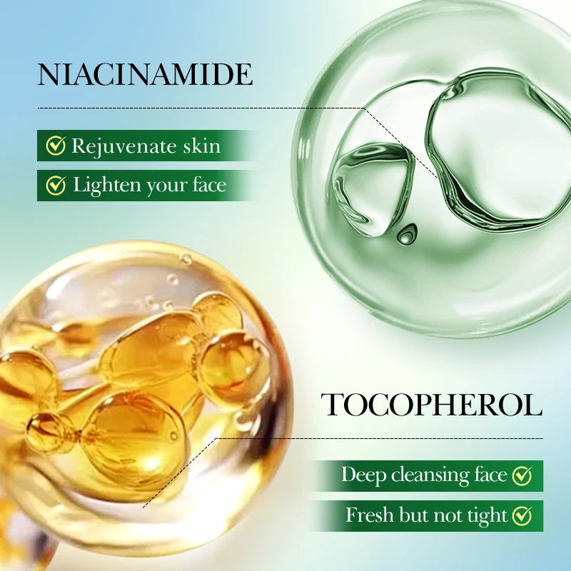 3PCS/SET SADOER Aloe Vera Skin Care Set Face Wash Facial Cleanser Aloe Gel Toner Cream Moisturizing Facial Travel Size Skin Care