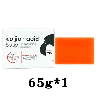 Handmade Kojic Acid Soap Natural Mild Non-irritating Brightening Skin Exfoliator Body Face Cleansing Blackheads Removal Soap