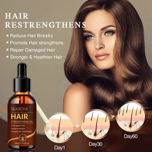 Hair Growth Essence Oil 5 Days Ginger Hair Growth Oil Anti Hair Loss Prevent Baldness Treatment Fast Nourish Scalp Hair Care